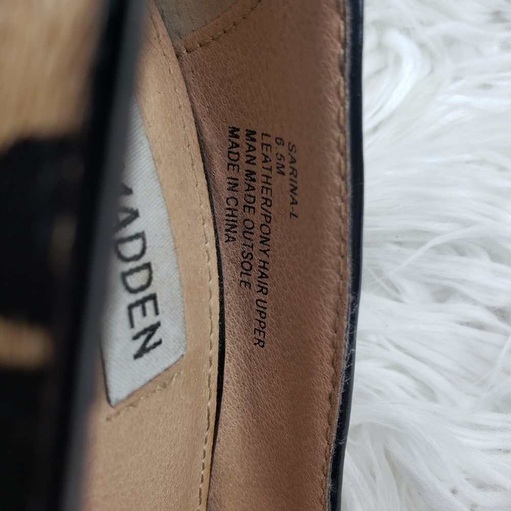 Steve Madden | Fur Print Heels - Picture 5 of 5